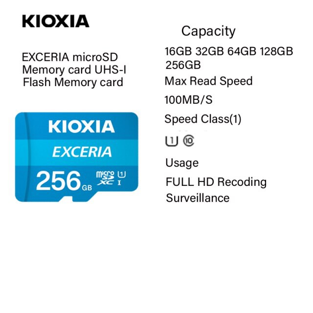 kioxia-micro-16gb-32gb-64gb-รุ่น-sd-exceria-speed-read-100mb-s-micro-sd-ไมโครเอสดี