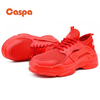 Caspa รองเท้าผ้าใบผู้หญิง  รุ่น T04W รองเท้าสีแดง ราคาถูก