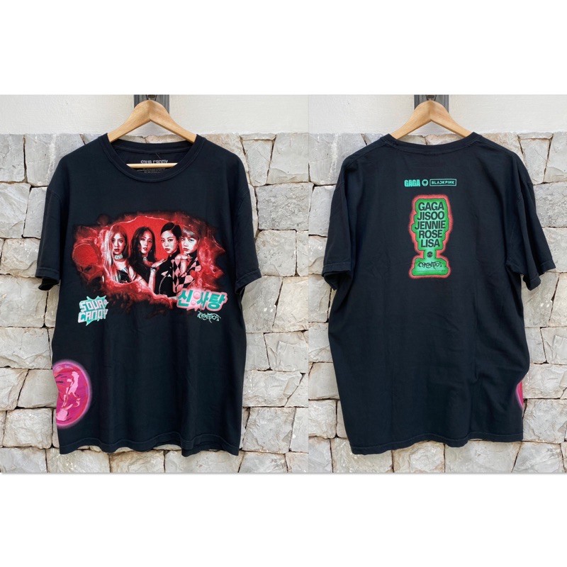 BLACKPINK ✖️ LADY GAGA コラボTシャツ XL BLACKPINK ✖️ LADY GAGA コラボTシャツ XL（เสื้อวง BlackPink