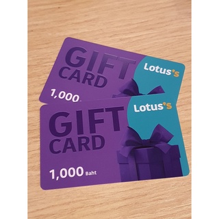 ภาพหน้าปกสินค้าTesco lotus cash card บัตร เทสโก้โลตัส 1,000 บาท gift card ซึ่งคุณอาจชอบราคาและรีวิวของสินค้านี้