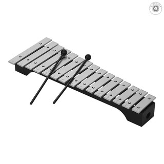 15 - Note Xylophone Glockenspiel ฐานไม้อลูมิเนียมพร้อมกระเป๋า