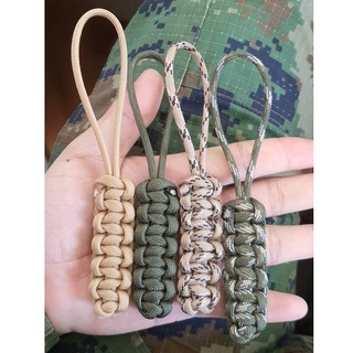 สินค้า พวงกุญแจถักเชือก PARACORD ยาว 6 นิ้ว