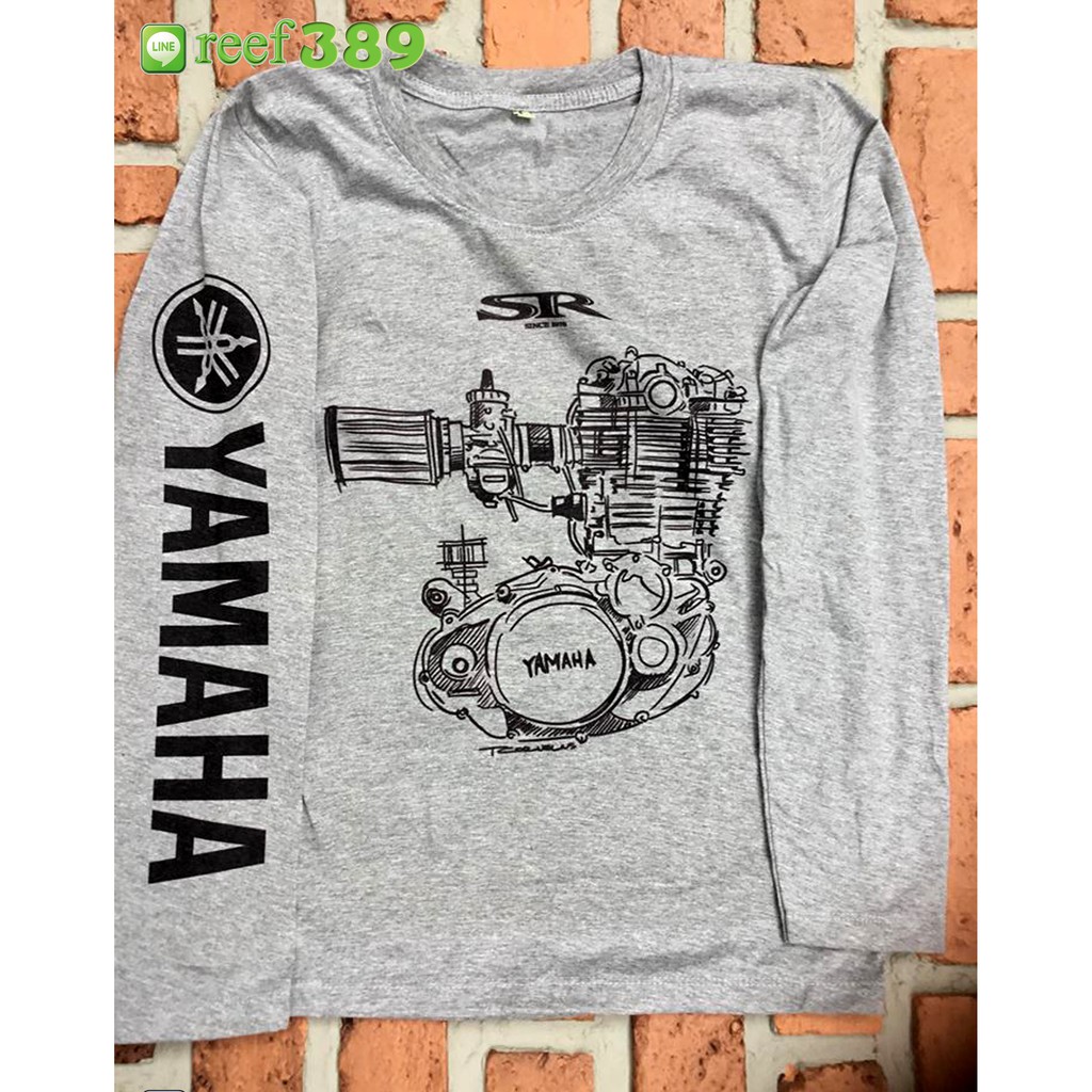 yamaha-sr400-เสื้อยืด-ยามาฮ่า