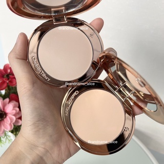 แท้💯 Charlotte Tilbury airbrush flawless finish powder สี Fair, Medium