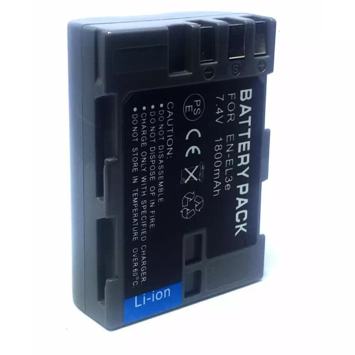 แบตเตอรี่กล้องนิคอน-รหัสแบต-en-el3e-en-el3-enel3e-replacement-battery-for-nikon-d90-d80-d300-d300s-d700-d200