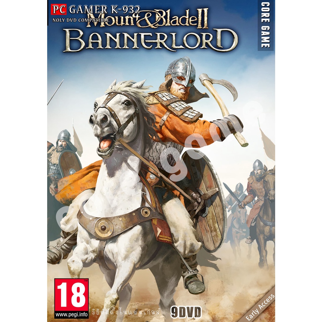 mount-amp-blade-bannerlord-แผ่นและแฟลชไดร์ฟ-เกมส์-คอมพิวเตอร์-pc-และ-โน๊ตบุ๊ค