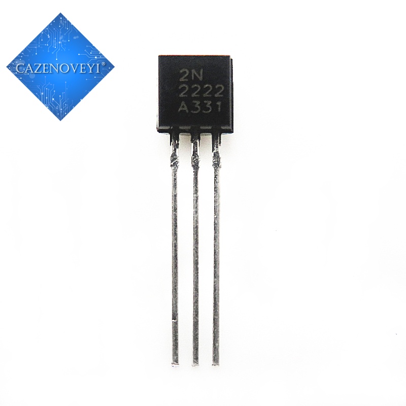 อุปกรณ์ทรานซิสเตอร์ทรานซิสเตอร์ 2N2222 2N2222A To-92 To 92 100 ชิ้น/ชุด ...