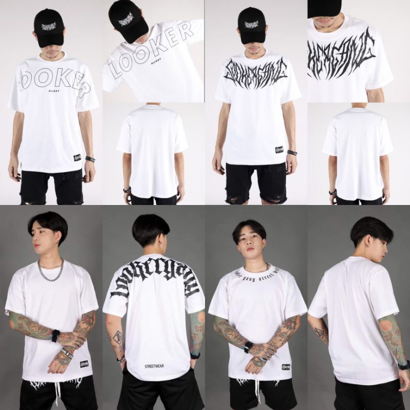 looker-t-shirt-oversize-ใหม่ล่าสุด-ราคาเพียง-250-บาท-เสื้อยืดโอเวอร์ไซด์-ผลิตจากเนื้อผ้าcotton-100