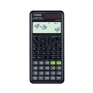 Casio Calculator เครื่องคิดเลข  คาสิโอ รุ่น  FX-85ESPLUS-2 สำหรับนักเรียน นักศึกษาที่ใช้งานเบื้องต้น 10+2 หลัก สีดำ