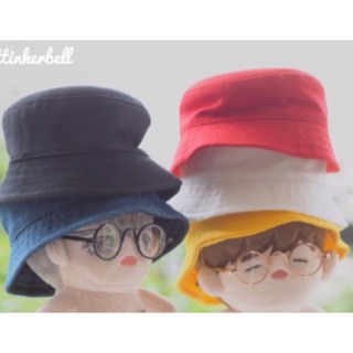 หมวก bucket เหมาะสำหรับตุ๊กตาไอดอลเกาหลีขนาด15,20cm