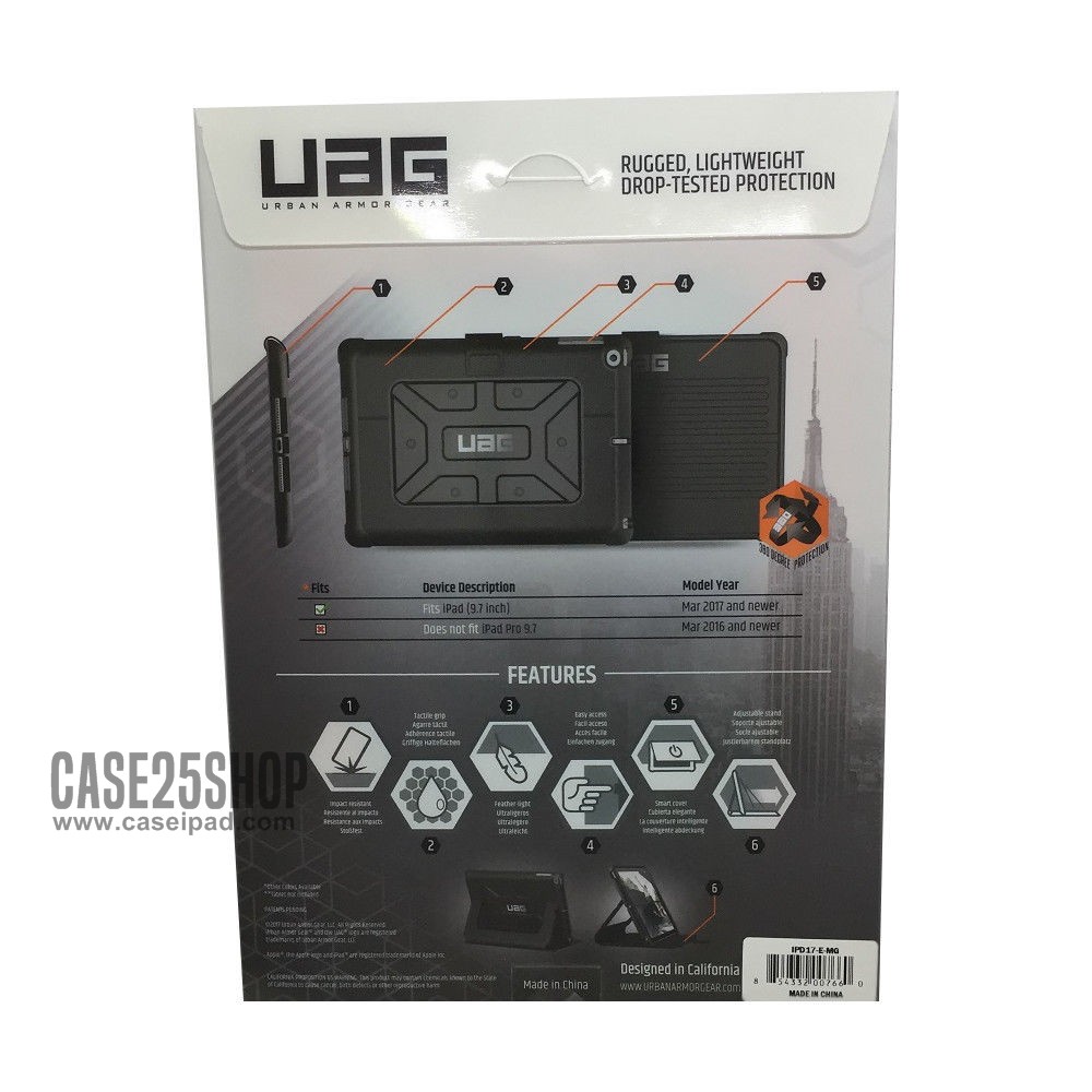 พร้อมส่ง-case-ipad-uag-เคสไอแพดมีที่ใส่ปากกา-เคสไอแพด-9-7-2018-2017-เคสไอแพดแอร์-2-1-ipad-pro-11-ipad-mini-5