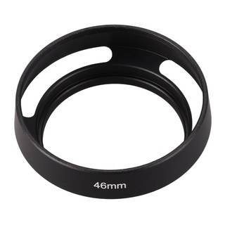 ภาพขนาดย่อของภาพหน้าปกสินค้าBlack 46mm Metal Lens Hood for 25mm F1.4 35mm F1.6 50mm F1.8 mirrorless จากร้าน kindue9854f.th บน Shopee