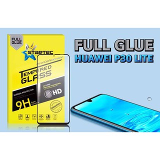 STARTEC ฟิล์มกระจกเต็มจอ Huawei P30 lite (หน้า+หลัง) Black สินค้าคุณภาพ รับประกันของแท้ 100%