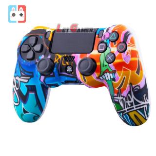 【gamers】Cartoon Paints ซิลิโคน​จอย ​PS4​