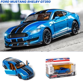 โมเดลรถยนต์ 1:32 FORD MUSTANG SHELBY GT350 ของเล่นสําหรับเด็ก