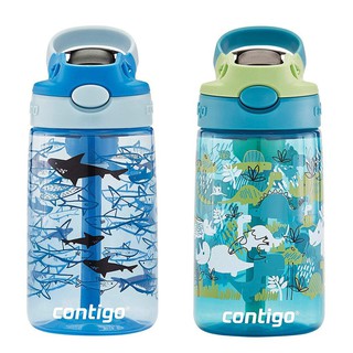 ʕ•́ᴥ•̀ʔ สินค้าของแท้ นำเข้าจากUSA ขวดน้ำ Contigo Autospout Kids Water Bottle BPA Free 14 oz