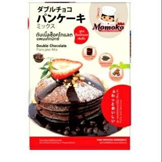 ภาพหน้าปกสินค้าMomoko แป้งแพนเค้ก  Double Chocolate Pancake 300g (641) ที่เกี่ยวข้อง