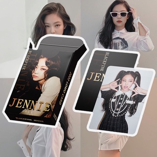 โฟโต้การ์ด LOMO BLACKPINK JENNIE Solo 2022 สําหรับเก็บสะสม