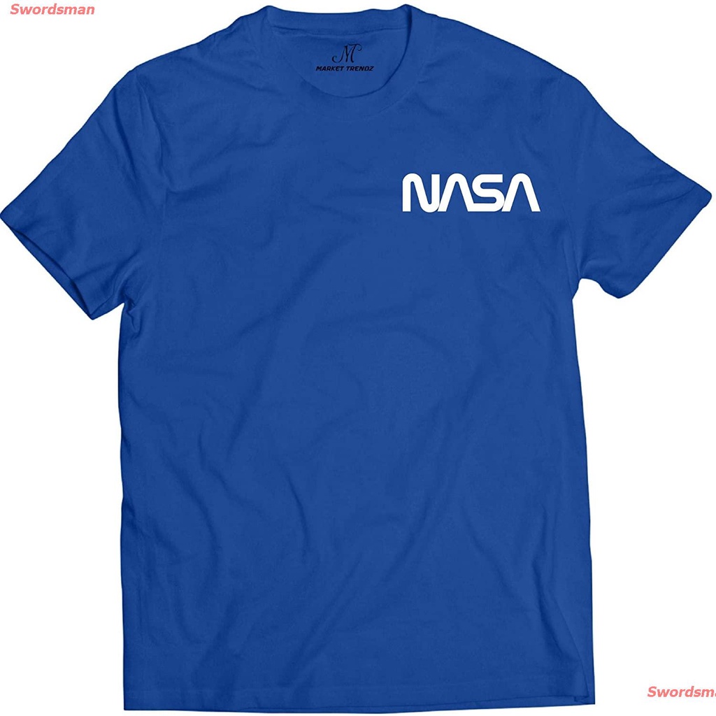 hot-swordsman-เสื้อยืดลำลอง-market-trendz-official-logo-nasa-i-smaller-upper-left-chest-logo-nasa-t-shirts-for-men-popu