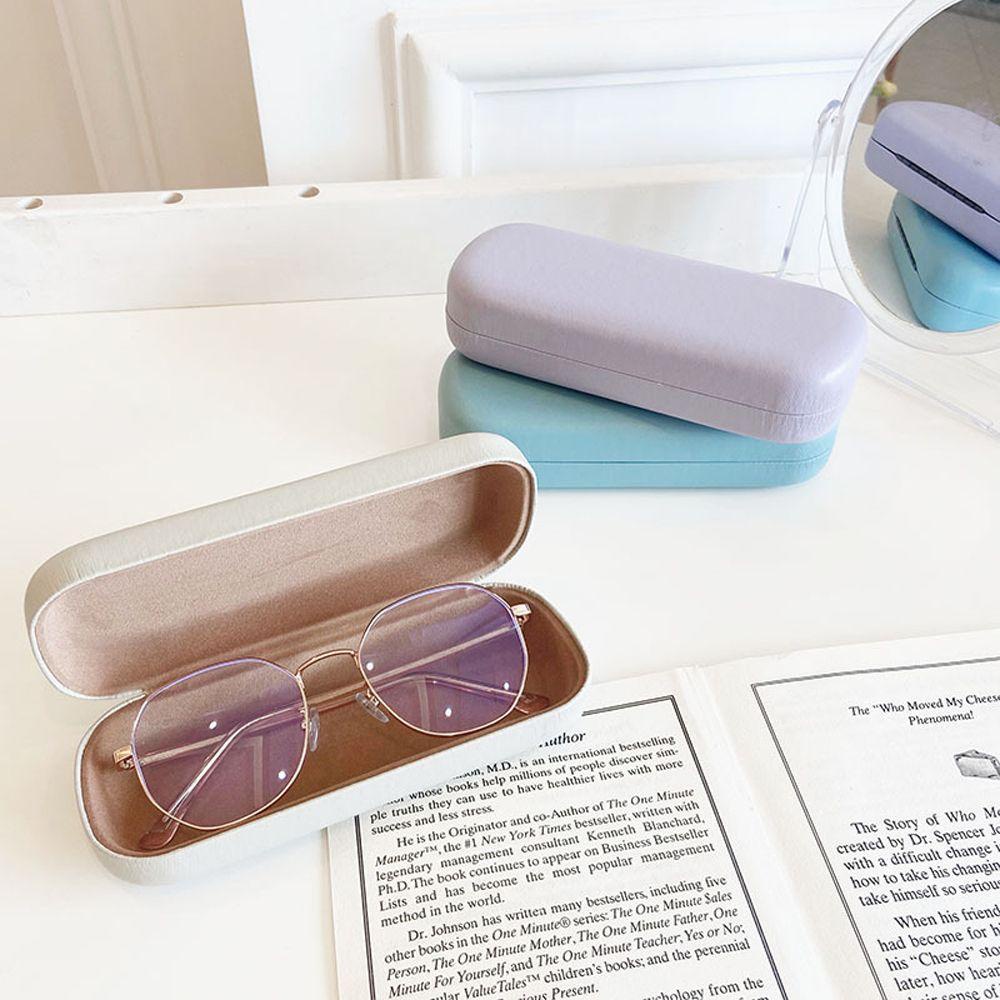bluevelvet-กล่องใส่แว่นตาอ่านหนังสือ-ทรงสี่เหลี่ยม-ลายการ์ตูน-สีครีม-แบบพกพา-สําหรับผู้หญิง