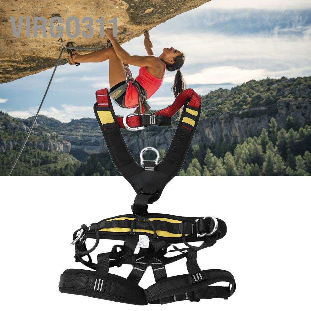 ภาพหน้าปกสินค้าVirgo311 Aerial Work Rock Climbing Rescue Adjustable Harness Full Body Safety Belt Engineering Equipment จากร้าน virgo311.th บน Shopee