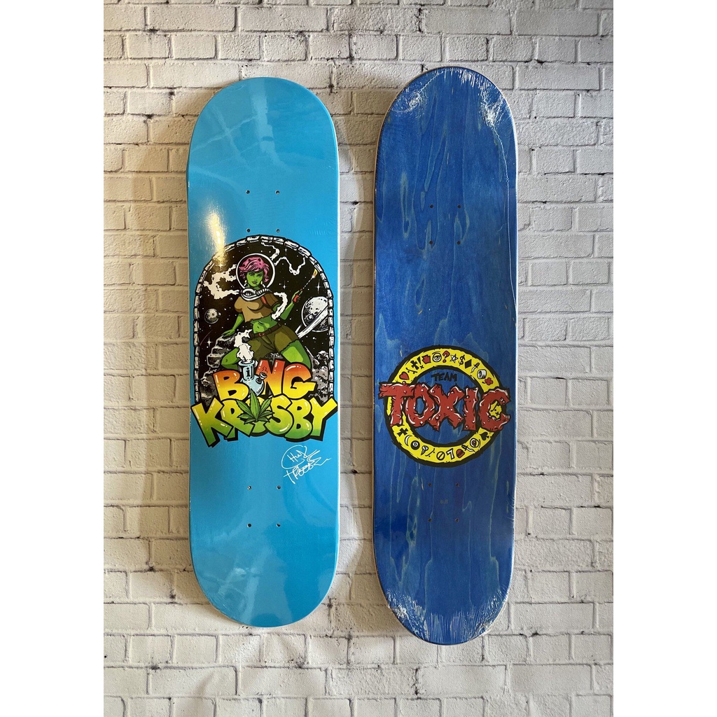 แผ่นสเกตบอร์ด Treece POP Skateboard ของ Brand X Toxic | Shopee Thailand