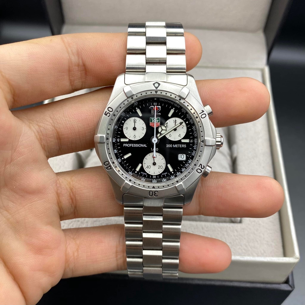 TAG HEUER 2000s Chronograph CK1110 King Size SWISS MADE Quartz สภาพใหม่มาก  New old stock | Shopee Thailand