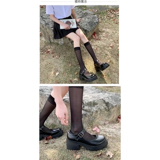 ภาพขนาดย่อของภาพหน้าปกสินค้า(พร้อมส่งจากไทย ) รองเท้าทรงนักเรียนสไตล์เด็กญี่ปุ่น,ส้นสูงหนา น่ารักสุดฮิต รหัส009 จากร้าน onin_shoes บน Shopee ภาพที่ 1