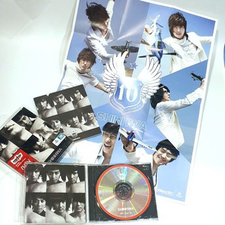 ⭐New Item⭐ 9th Album "10th Anniversary Shinhwa" CD+Photobook+Mini Poster
