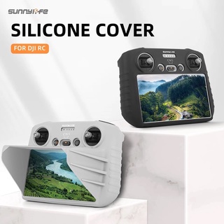 สินค้า Sunnylife Controller Protective Cover Silicone Case with Sun Hood Sunshade Accessories for Mini 3 Pro DJI RC