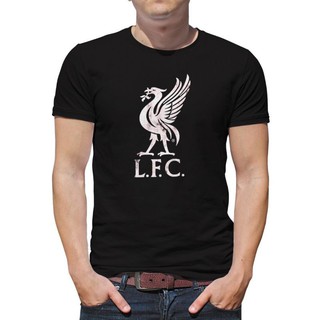 เสื้อยืด Liverpool Fc YNWA นกทุกข์สีดำสามารถปรับแต่งได้