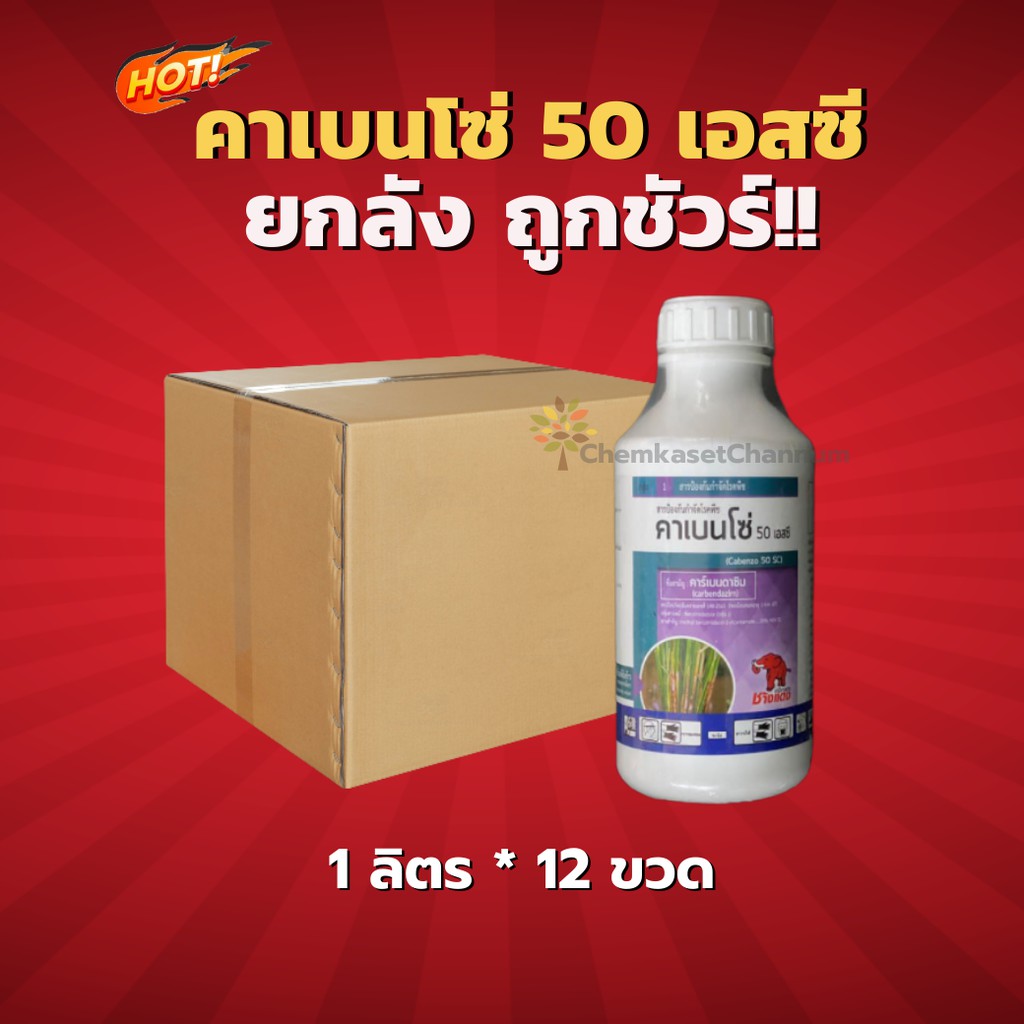 คาเบนโซ่-คาเบนดาซิม-50-เอสซี-ยกลัง-1-ลิตร-12-ขวด-ชิ้นละ-230-บาท