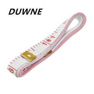 DUWEN 60" 1.5M จักรเย็บผ้าช่างตัดเสื้อผ้าเทปแบนนุ่มไม้บรรทัดวัดร่างกาย