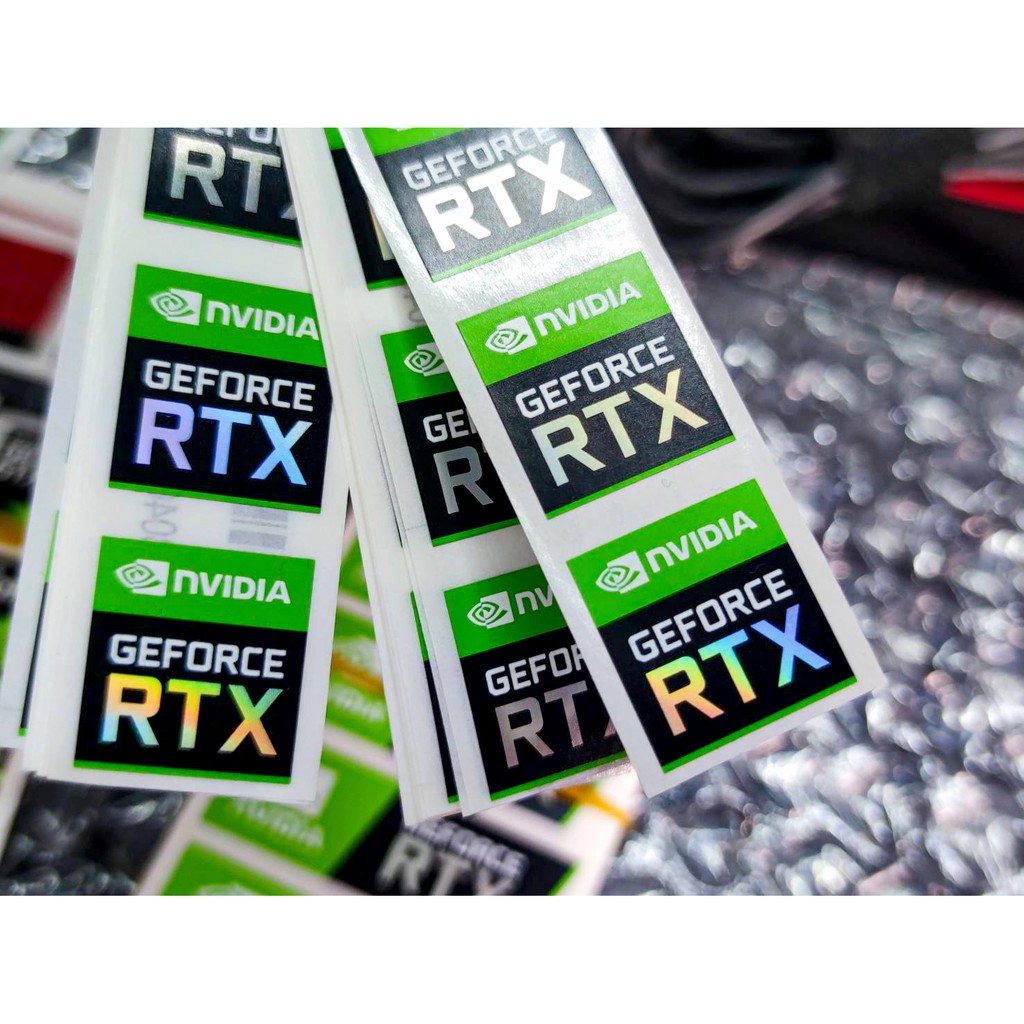 ภาพสินค้าสติ๊กเกอร์ SET8 MIX Intel AMD Nvidia Radeon GTX RTX i11  Sticker ตกแต่ง PC Notebook  ของหายาก ราคาถูก จากร้าน vissavat บน Shopee ภาพที่ 2