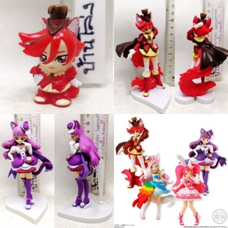 (แท้/มือ2/อะไหล่) Bandai Kirakira Precure a la Mode Cure Chocolat,KiraKira Macaron,Melody Figure​ เคียว​ มาการอง​
