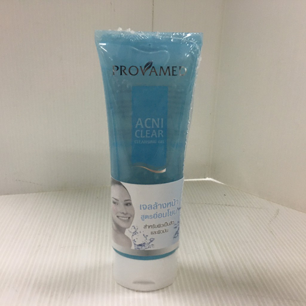 provamed-acniclear-cleansing-gel-โปรวาเมด-แอคนิเคลียร์-คลีนซิ่งเจล-เจลล้างหน้าสูตรเฉพาะสำหรับผู้มีปัญหาสิว-120-มล