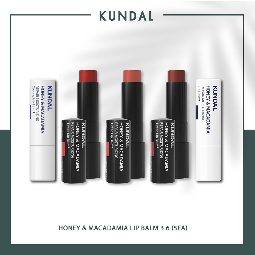 ภาพหน้าปกสินค้าHoney & Macadamia Repair Moisturizing Lip Balm (Moisturizing/Cooling/Cherry Strawberry/Ros) NCT ลิป วินวิน