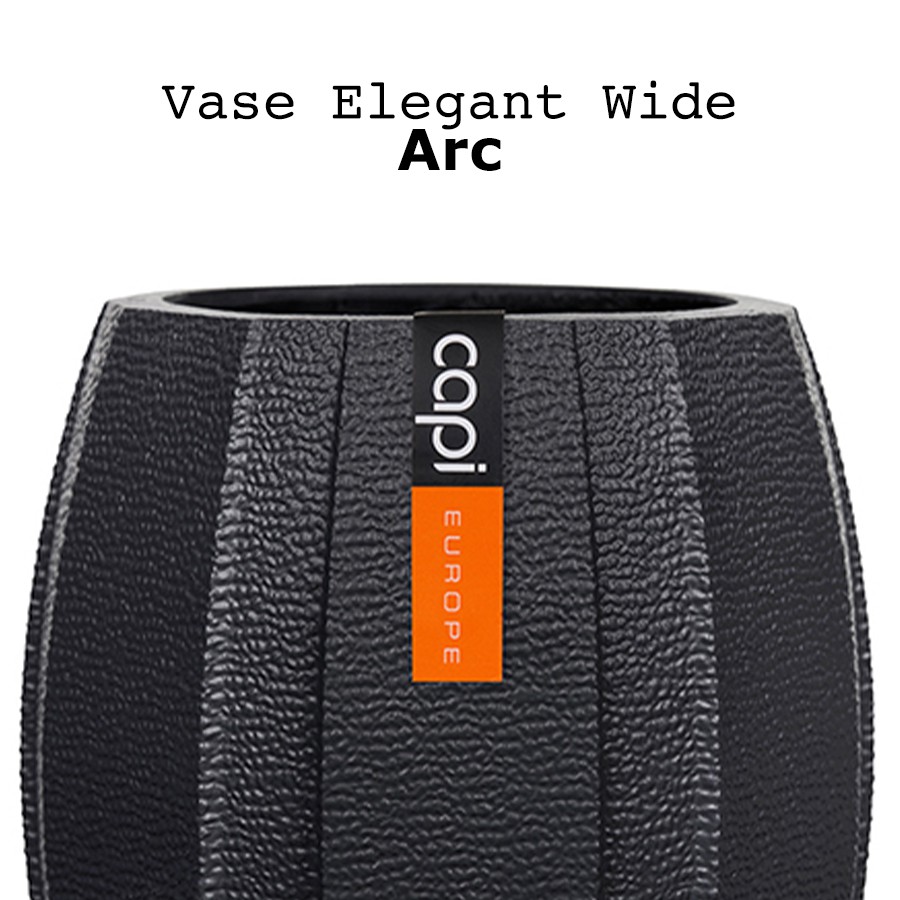 bara-293-vase-elegant-wide-arc-black-size-d-15-x-h-20-cm-กระถางต้นไม้-modern-แบรนด์-capi-europe