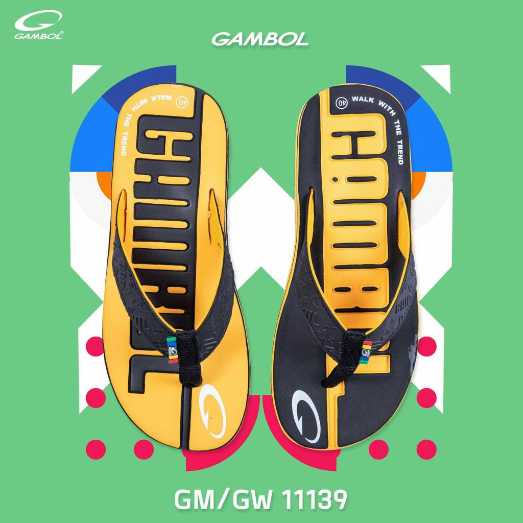 gambol-รองเท้าแตะแบบคีบ-gm11139-ไซส์-38-44