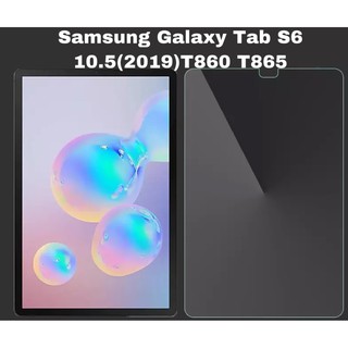 ฟิล์มกระจก นิรภัย เต็มจอ เต็มจอ Samsung Galaxy Tab S6 10.5 SM-T865 /T860 (2019)Tempered Glass