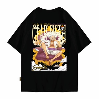 【hot tshirts】Sunnygo เสื้อยืด วันพีช Monokey D LUFFY GEAR 5 ของแท้ | เสื้อยืด พิมพ์ลายการ์ตูนอนิเมะ สําหรับผู้ชาย และผู้