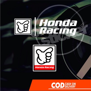 สติกเกอร์ Honda Racing | สติกเกอร์ตัด ขนาด 25 ซม.