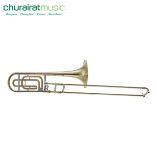 Trombone (Bb/F Tenor Bass) Custom TB-20 Lacquer ทรอมโบน by Churairat Music