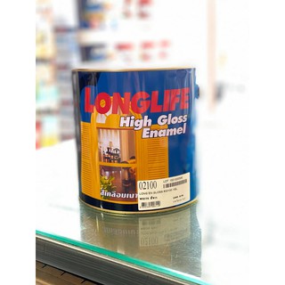 กัปตัน ลองไลฟ์ ไฮกลอส อีนาเมล สีน้ำมันกัปตันลองไลฟ์ Captain Longlife High Gloss Enamel ขนาด 3.785 ลิตร หรือ 1 แกลลอน