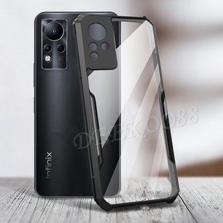 2022 New เคสโทรศัพท์มือถือ Infinix Hot 12 12i Play 11S 11 Note 12 G88 11 NFC Pro Smartphone Casing Camera Protective Four Corners Cellphone Case Shockproof Bumper Transparent Back Cover Cases