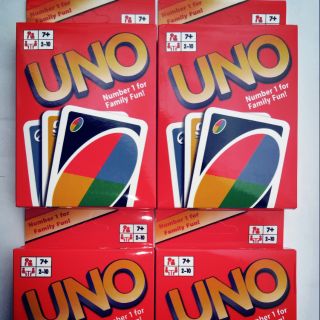 UNO ไพ่อูโน่ เกมส์การ์ด เสริมพัฒนาการ ขนาด ไซส์ปกติ