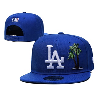 หมวกแก๊ป MLB Los Angeles Dodgers Snapback สไตล์ฮิปฮอป พร้อมสายคล้องปรับได้ สําหรับผู้ชาย และผู้หญิง