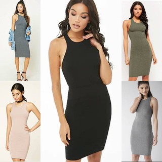 เดรสรัดรูป แบรนด์ Forever 21 Bodycon dress