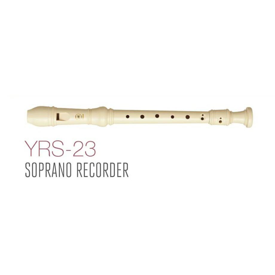yamaha-ขลุ่ย-recorder-รุ่น-yrs-23-g-สีขาวงาช้าง-ขลุ่ยรีคอร์ทเดอร์ยามาฮ่าสุดฮิต