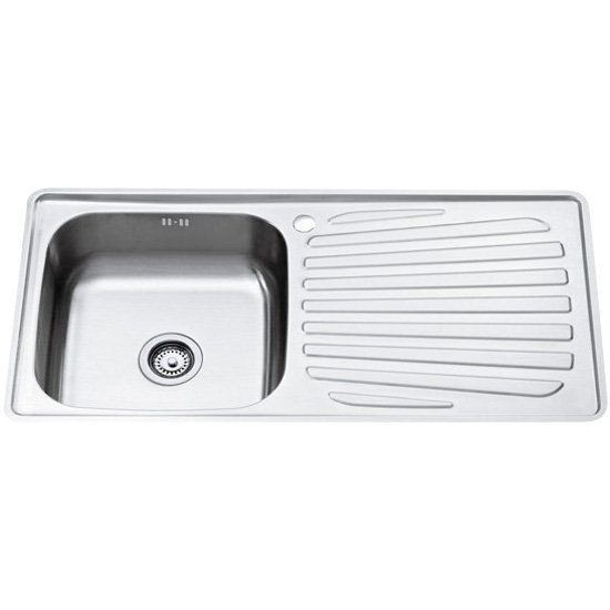 embedded-sink-built-in-sink-1b1d-teka-t50-lhd-ss-sink-device-kitchen-equipment-อ่างล้างจานฝัง-ซิงค์ฝัง-1หลุม-1ที่พักขวา